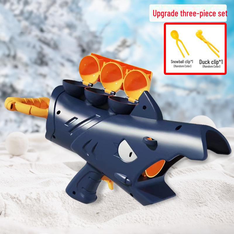 Lansator de bulgări de zăpadă Shark Cross-Border pentru joaca în zăpadă a copiilor