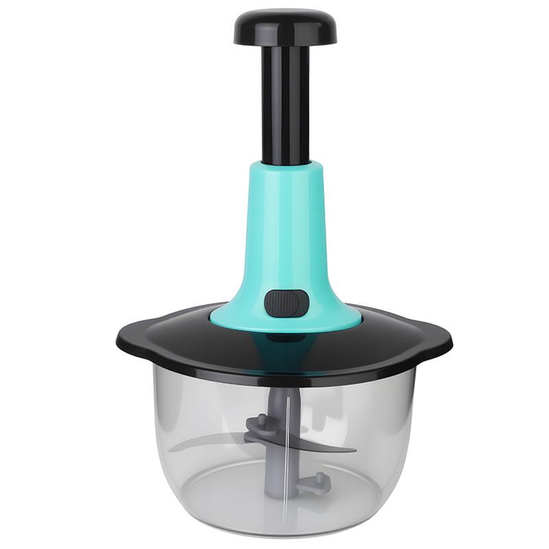 Large Capacity Manual Food Processor & Multifunctional Vegetable Cutter