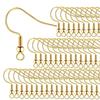 100/500 pezzi Componenti per Orecchini Fai da Te Chiusure per Orecchini Ganci Acciaio Inossidabile Ipoallergenico Accessori per la Creazione di Orecchini Gancio Gancio per Orecchio