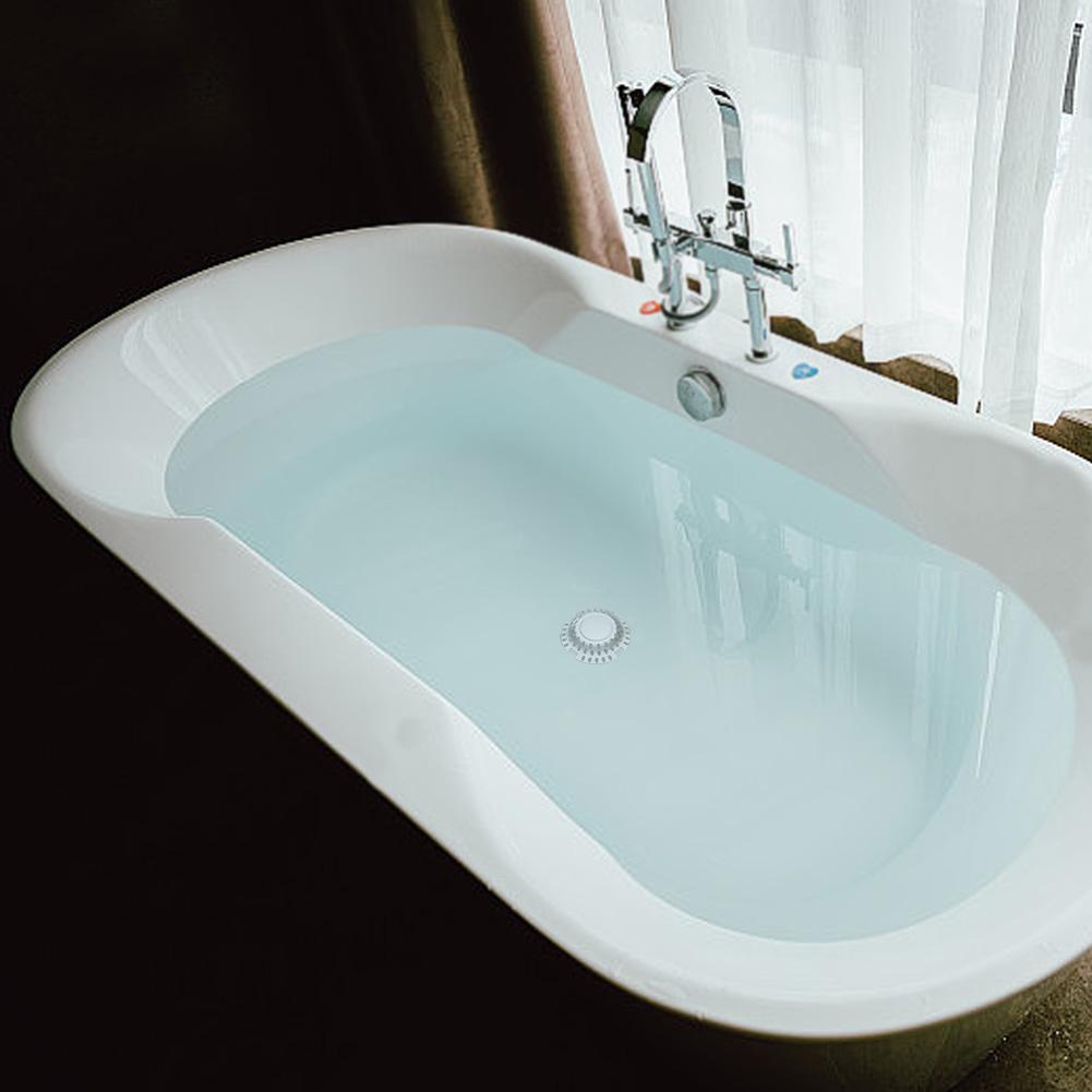 Badewannenstöpsel mit doppeltem Filtersystem Pop-Up Wannenabfluss Haarfänger Haarstopper Fänger für 1,57 bis 2,2 Zoll Wannenabflussloch