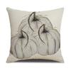 Fall Decor Pillow Cover Soft Wear Resistant Non-Fading Square Thanksgiving Pumpkin Farmhouse Pillowcase Cushion Cover