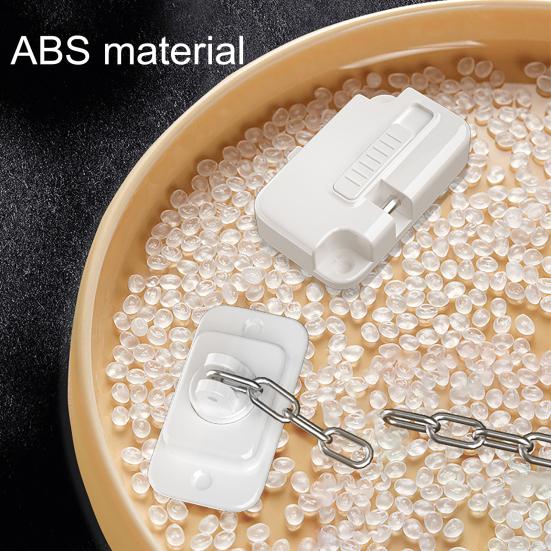 Adjustable Window Security Lock for Child Safety Ventilation Self Adhesive No Drilling Window Restrictor for Metal Wooden Sliding Window