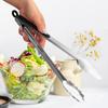Extra Long Stainless Steel BBQ Tongs Salad Food Clips Bread Pasta Serving Tongs Non-Stick Kitchen Cooking Tools