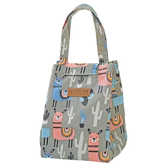 Užitečné držení chladu s rukojetí Velkokapacitní multifunkční izolovaná obědová taška pro kancelářskou obědovou tašku