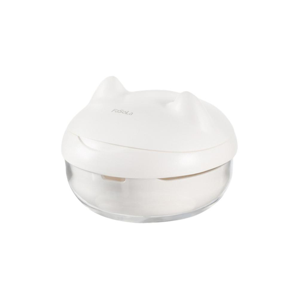 

Sealed Braces Box with Mirror Mouthguard Case New Denture Storage Box белый