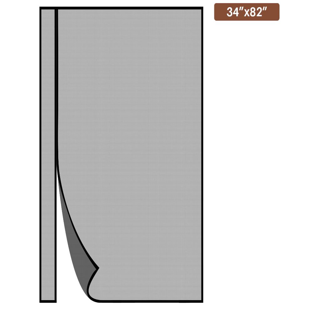 

Magnetic Screen Door Self Sealing Left Right Double-Sided Opening for Doors Upgraded Mesh with Strong Magnets Pet & Kid Friendly