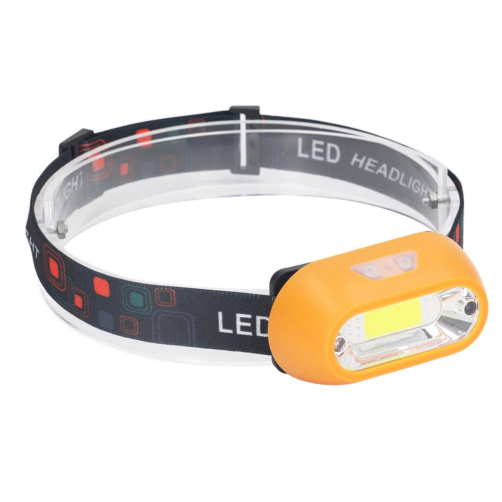 USB Rechargeable Headlamp Red Light 300lm Portable Magnetic Super Bright Running COB Headlight Flash