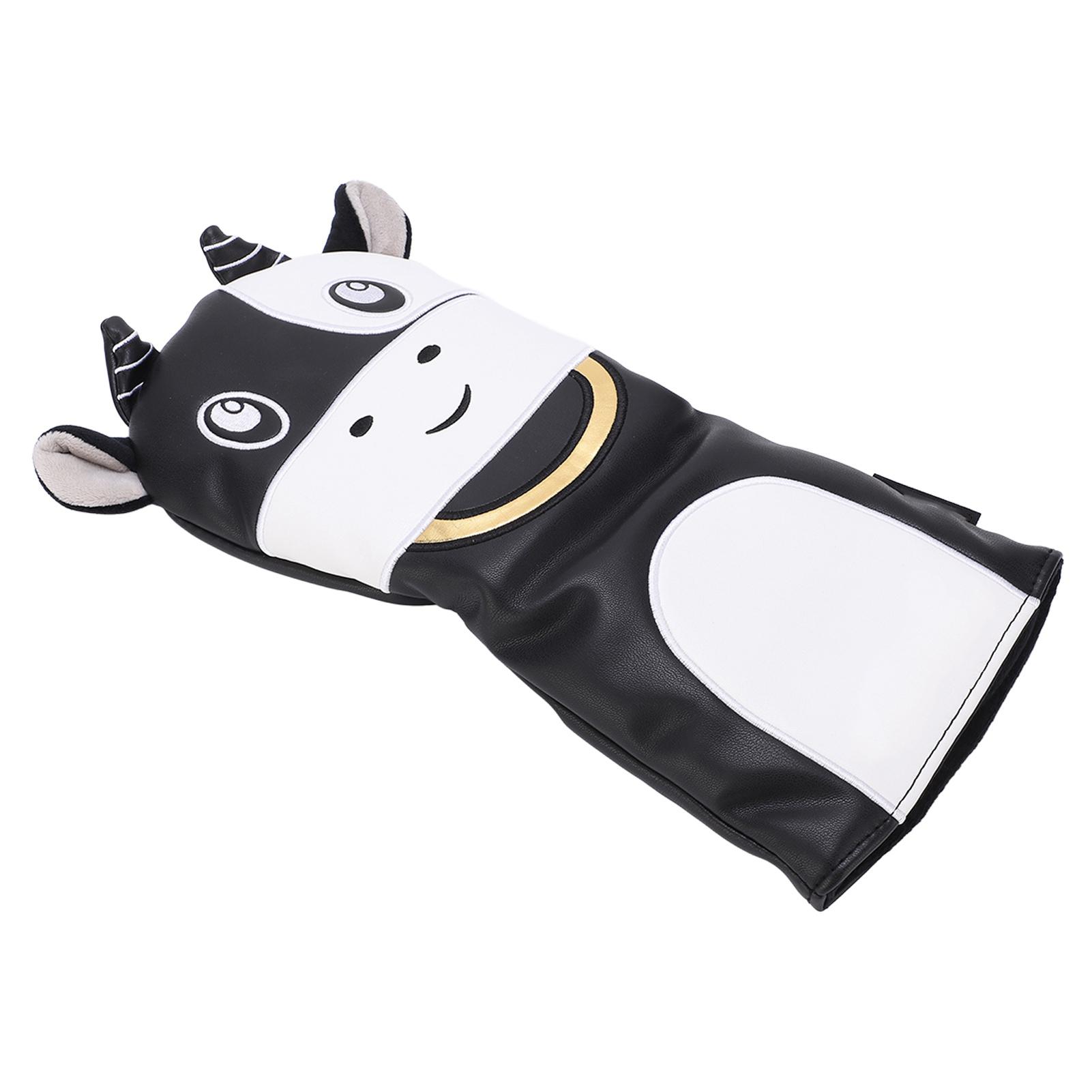 

Head Cover Driver Cartoon PU Headcover Waterproof with Inner Plush for Training Competition