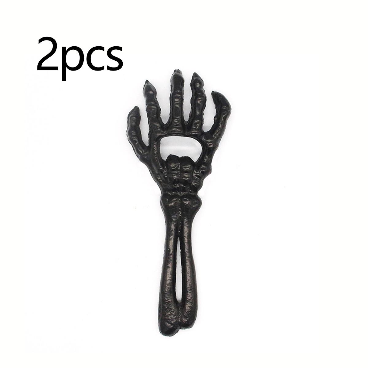 

1pc/2pcs/3pcs-Skeleton Hand Bottle Opener –Party Tool, and Fashion Accessory for Men - Perfect for Halloween and Everyday Use