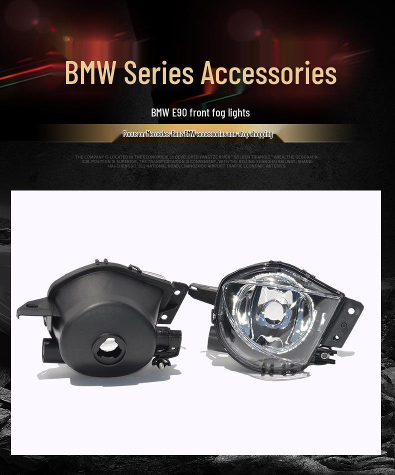 BMW 3 Series E90 LCI Front Fog & Daytime Running Light Assembly