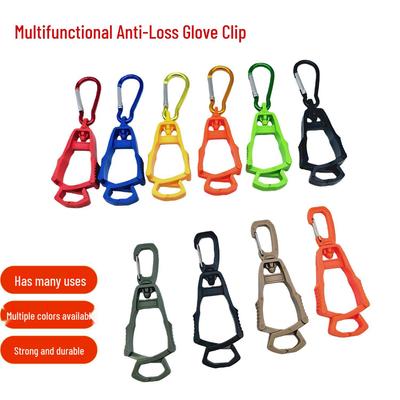 Outdoor Work Glove Clips - Anti-Lost Hanging Buckles, Hooks, and Carabiners