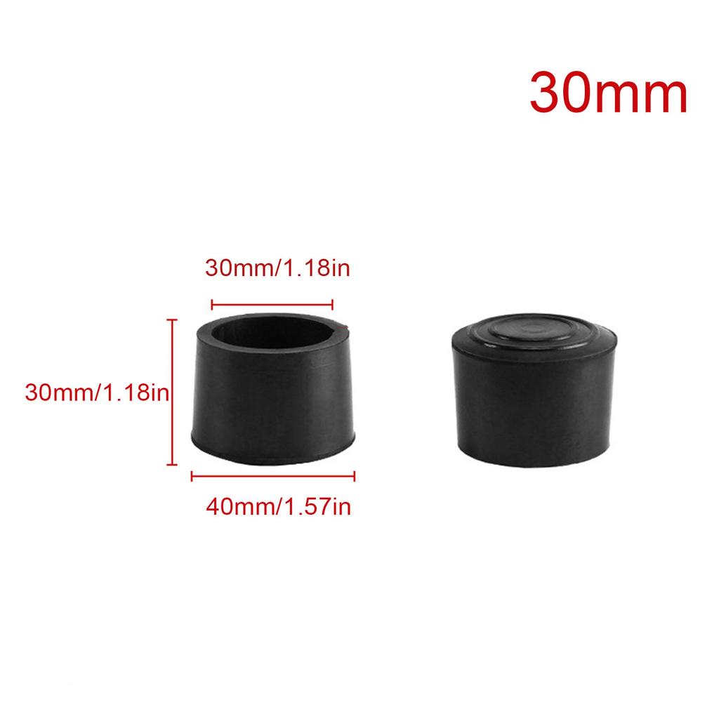 Round Furniture Foot Caps Chair Table Sofa Anti-Slip Silent Rubber Leg Pad Wooden Floor Anti-Scratch Protective Pad