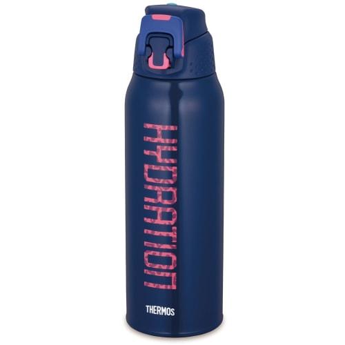 Thermos Water Bottle Vacuum Insulated Sports Bottle [One-Touch Open Type] 1.0L Pink Gradient FFZ-1002F PK-G