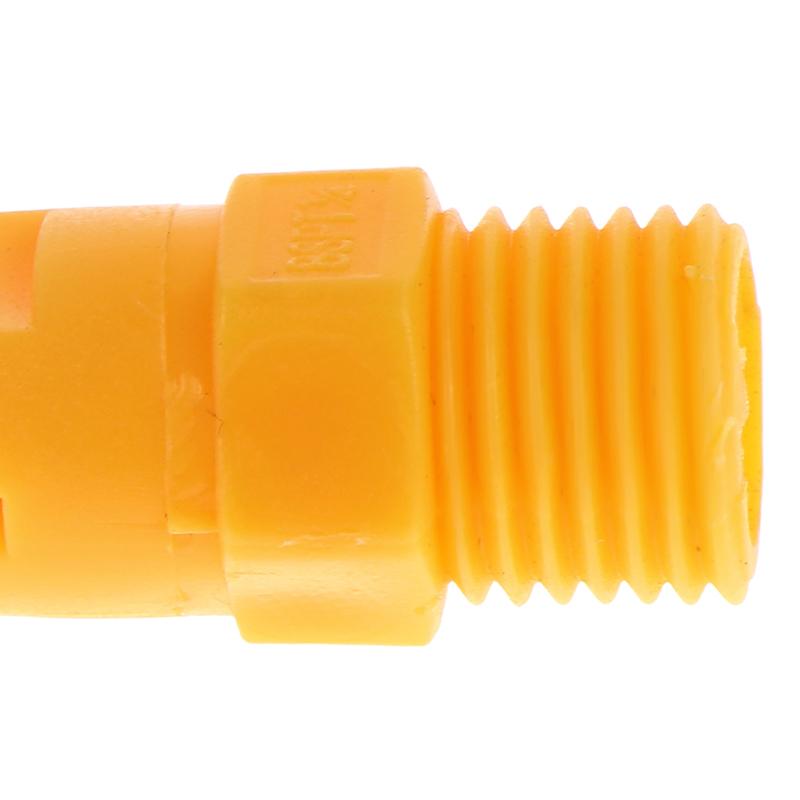 1 ks Plastová tryska s plochým kuželovým paprskem Vee Jet 1/8" 1/4" 1/2" Průmyslová tovární čisticí tryska pro odstraňování prachu