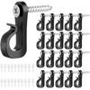Practical Sturdy Plastic Gutter Hook Portable Accessory for Outdoor Use for Hanging Designs Christmas Light and More