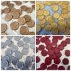 20Pcs Textured Sealing Wax Stickers Steric Wrapping Sealing Stickers  Invitation Letter