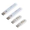 Mini Portable USB LED Book Light DC5V Ultra Bright Reading Book Lamp 3leds 8leds Lights For Power Bank PC Laptop NotebookA