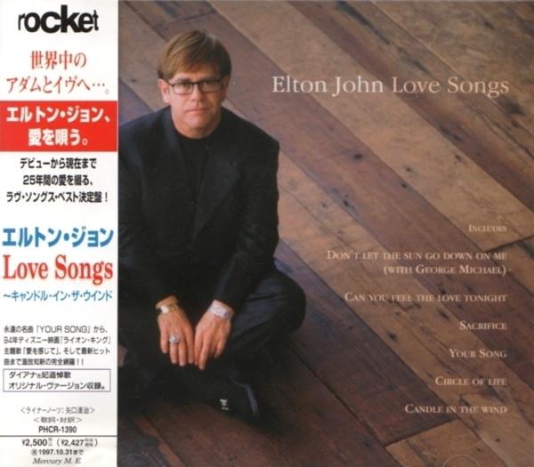 

CD ELTON JOHN - Love Songs FHCR1390 Mercury 1995 Япония Поп Б/У