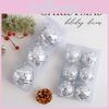 Christmas Ball Decorations With Mirror Finish Glass And Foam For Holiday Home Decor