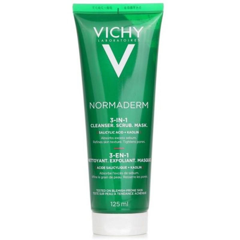 Vichy Normaderm 3-in-1 Scrub Cleanser Mask
