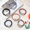 Three-in-one Hairband, Pearl Elastic Hair Tie, Hair String Hair Accessory, Hair Band