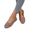 Women's - Flats with Strap Comfort Casual Shoes for Everyday Wear