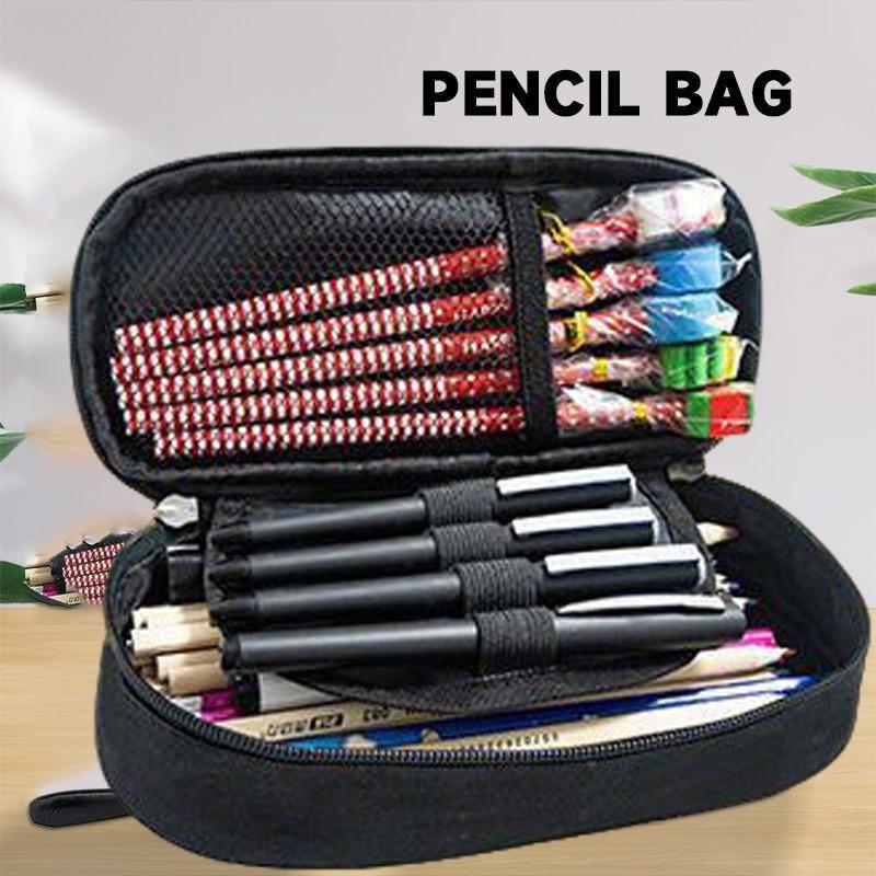 New Cross-Border Single Layer Pen Bag Six Seven Large Capacity Stationery Storage Box Student Pen Pouch Fun Style Waterproof
