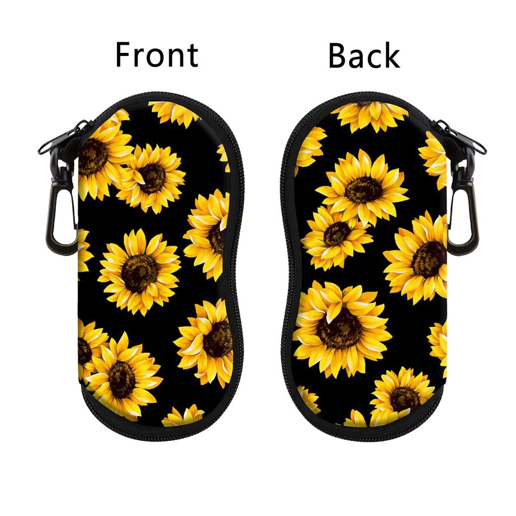 Cute Cat Rabbit Glasses Bag Portable Soft Case Reading Eyewear Case Fashion Storage Box Zipper Holder Sunglasses Box