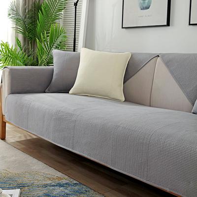 Sofa Cushion Pure Cotton for All Seasons Simple Non-slip Cushion Winter Leather Sofa Cover Cloth Towel