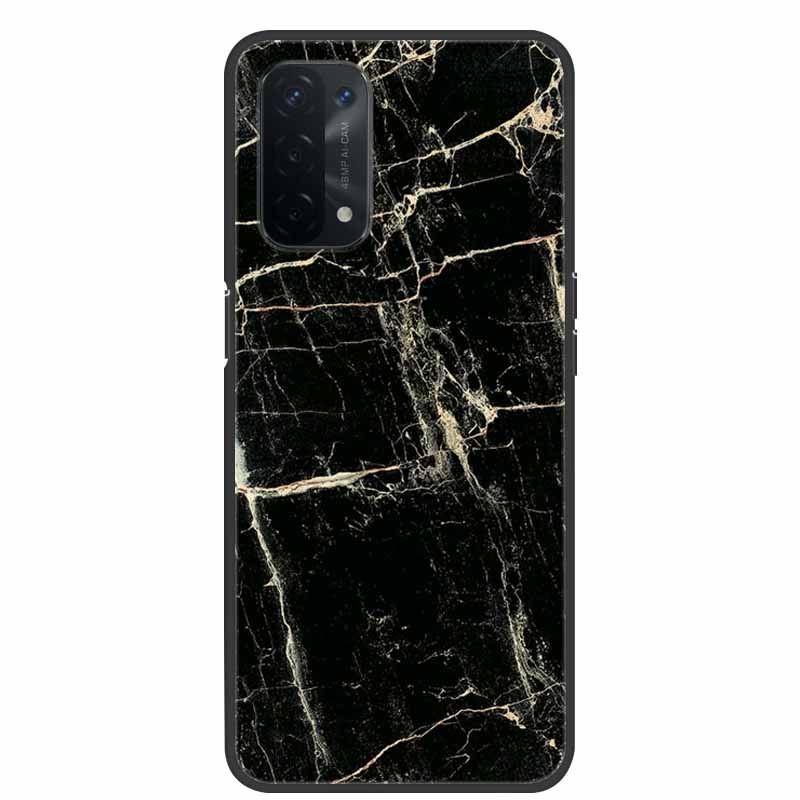 For Oppo A54 5G Case Marble Soft Silicone Back Case for Oppo A55 5G Phone Cover OppoA54 A54 A55 4G 5G 2021 Coque Funda Bag