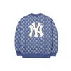 MLB New York Yankees Geprint Letter Hoodie Unisex hoodies Blauw 3AMTM0614-50BLD
