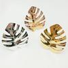 Table Supplies Fashion Solid Color Napkin Rings Set Leaves Napkin Ring Holders Decor Napkin Buckle Wedding Party Table Decor