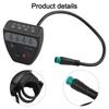 Ebike Display Meter Controller 36V 48V with 5Pins Connector for Scooters
