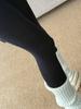 Women's Plus Size Velvet Base Layer Pants - Petite, Warm, Autumn/Spring, Outerwear Pantyhose