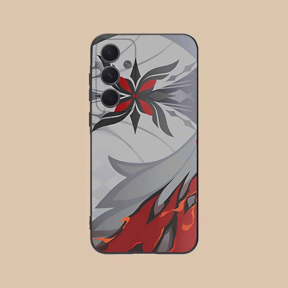 

G-Genshin Impact A-Arlecchino Phone Case For Samsung S25,24,21,22,23,20,S30,Ultra,Plus, Fe,5G Silicone Cover SamsungS21 S305G