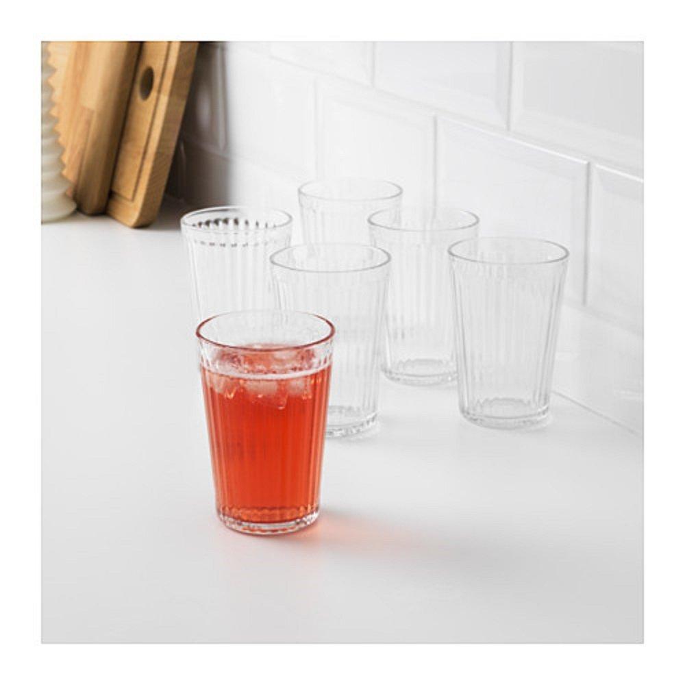 IKEA Glass 11 set of 6 VARDAGEN cm, (802.869.18)