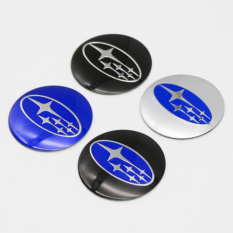 For Subaru Outback Legacy Forester Impreza Tribeca WRX BRZ DRL 56MM Car Wheel Center Hub Cap Badge Logo Decal Aluminum Sticker WW5