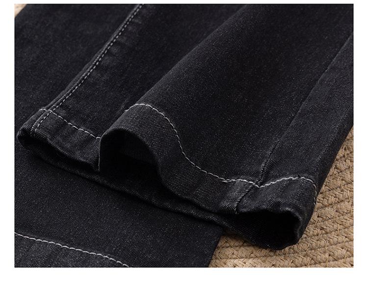 Women's High-Waisted Fleece-Lined Jeans - 2025 Winter Fashion - Lamb Fleece Cotton Micro-Flare Pants