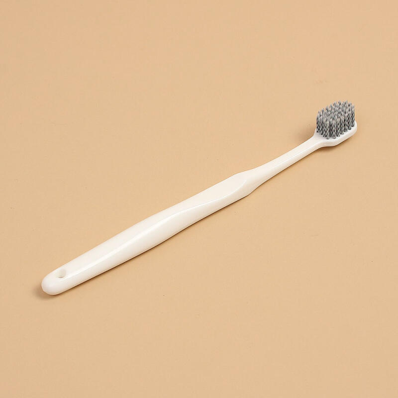 Crevice Brush Fine Bristles Toothbrush (White)