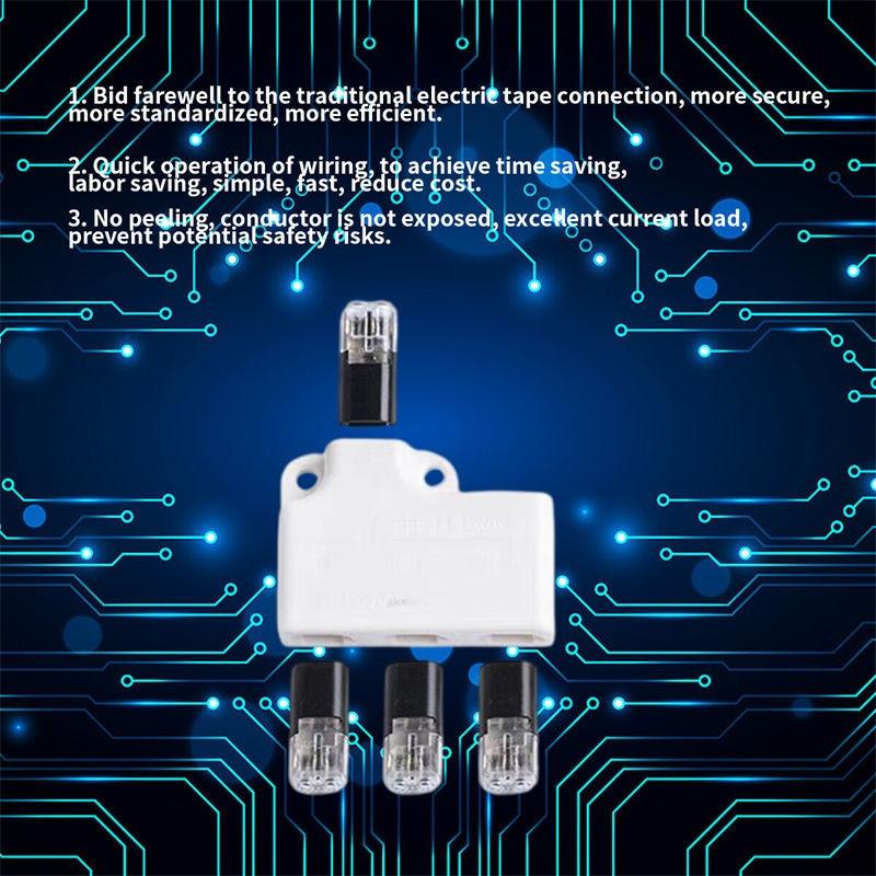 1-100 STÜCK 12V Drahtkabel Einrastverbinder Klemmenverbindungen Verbinder Auto Kfz Stecker