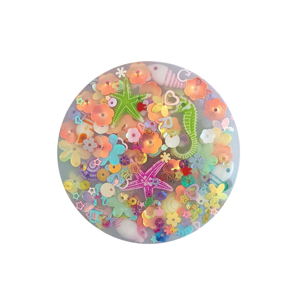 

Skin Picking Fidget Toy Ocean-Themed Silicone Pad Skin-Picking Sensory Fidget Toy Children Adults Stress Relief Venting Toy Gift