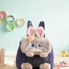 Cute Zootopia cartoon Judy Nick large capacity backpack crossbody bag fluffy flap shoulder bag 0154 CLE
