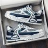 Street trend men's shoes fashion youth casual skateboard shoes platform breathable mesh fashion color matching casual sports shoes