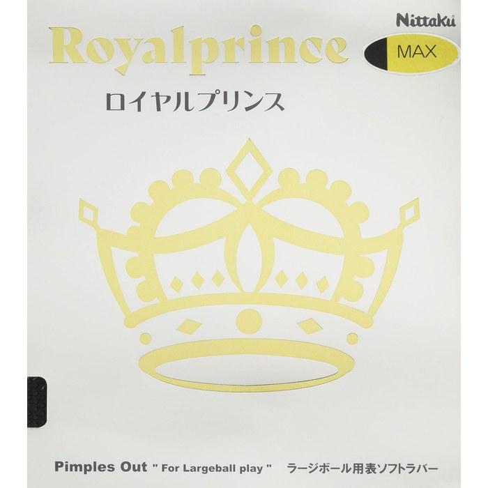 Nittaku Royal Prince AC Table Tennis Rubber, Black (71), MAX, NR8592