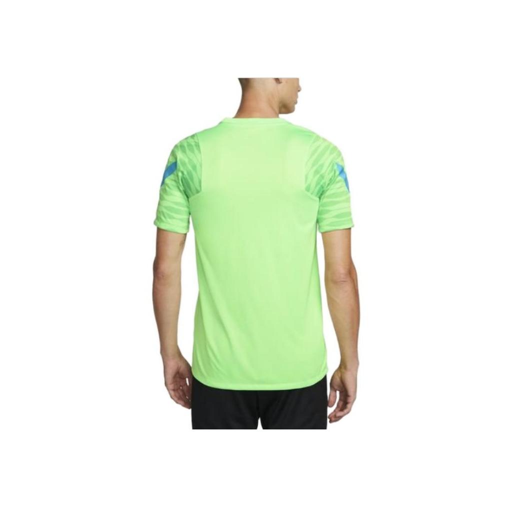 Nike Inter Milan Football Training Short Sleeve T-Shirt With Brand Logo Print Men Tops Green DB6915-302