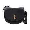Rocking Horse Hand-Painted Edge Brushed Metal Accents Calfskin Shoulder Bag Women Shoulder Bag Black 80810071