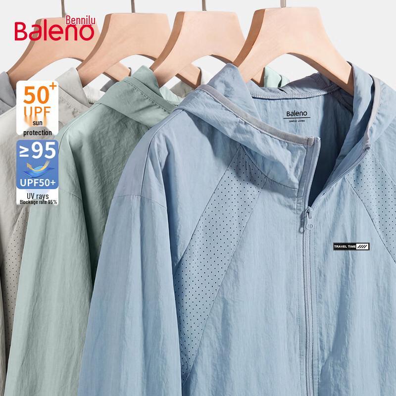 Baleno Men's UPF50+ Quick-Dry Cooling Sun Protection Hoodie