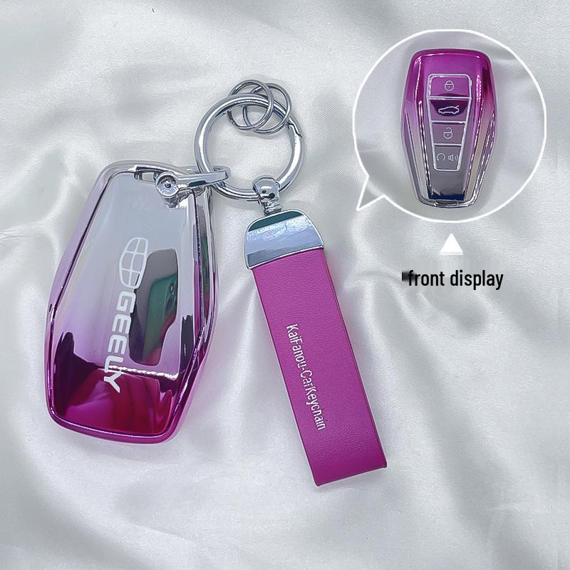 2025 Geely Haoyue L Key Case: Unisex Car Protective Cover with Buckle