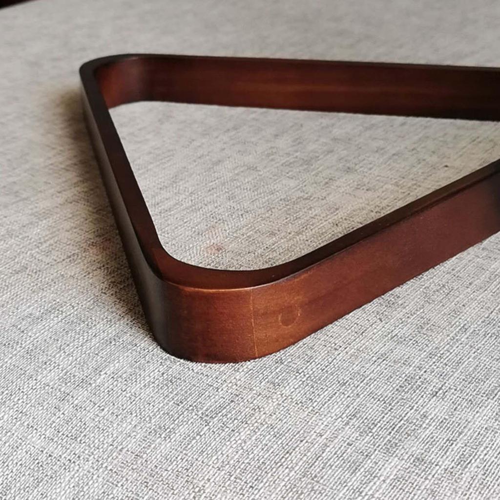 Stylish Flat Billiard Triangle Rack 8 Balls Accessory Snooker Positioning