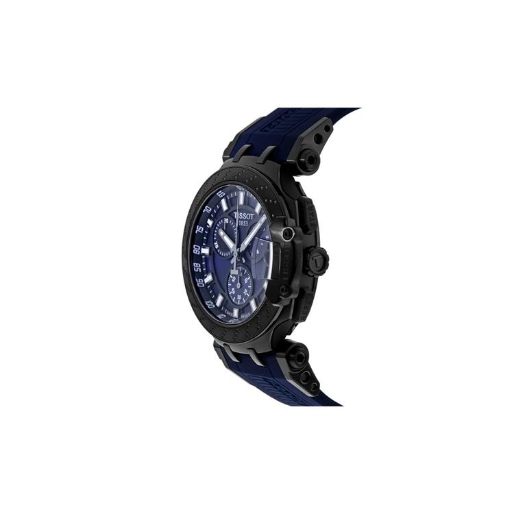 Tissot Kolekce Race Quartzový strojek Vodotěsnost 100 m Pánské hodinky Hodinky 43 mm Modrý ciferník T115.417.37.041.00